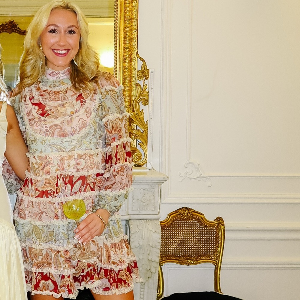Stunning Zimmermann Dress 100% Silk Worn Once